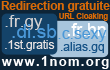 1nom - redirection d'URL gratuit