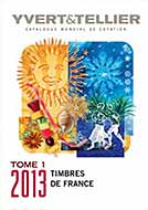 Catalogue Yvert et Tellier 2013