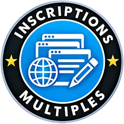 SITES INTERNATIONAUX - Inscriptions multiples
