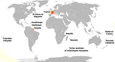 Départements et Territoires d'Outre-Mer